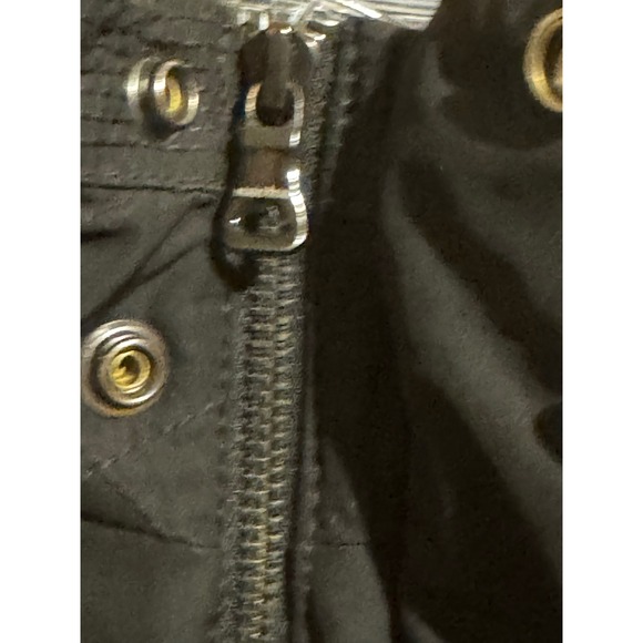 HUGO BOSS Men 40R / Med. Black "Cosey" Funnel Neck Utility Field Jacket Full Zip - Picture 11 of 11